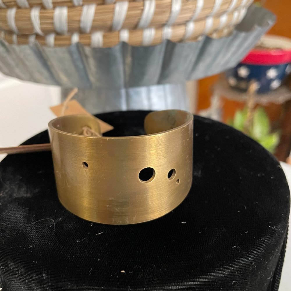 NWT Scout Zodiac Brass Cuff Bracelet Aries March 21- April 19